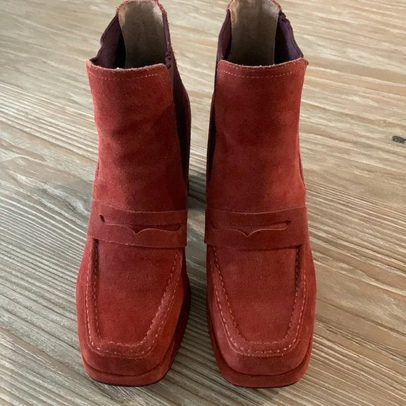 Steve Madden Suede Ankle Boots - Picture 2 of 12